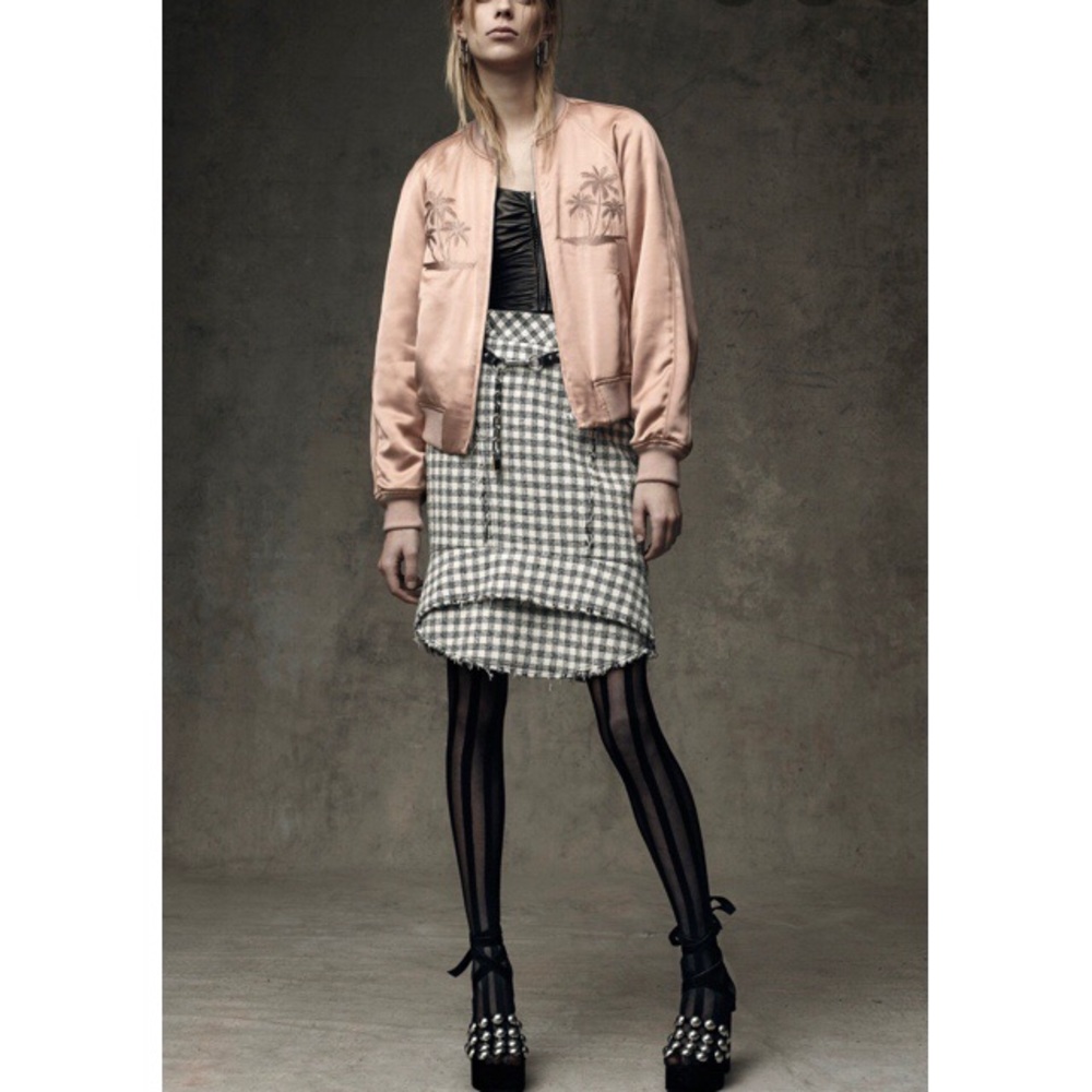 Alexander Wang Runway Tweed Skirt $1,200 New